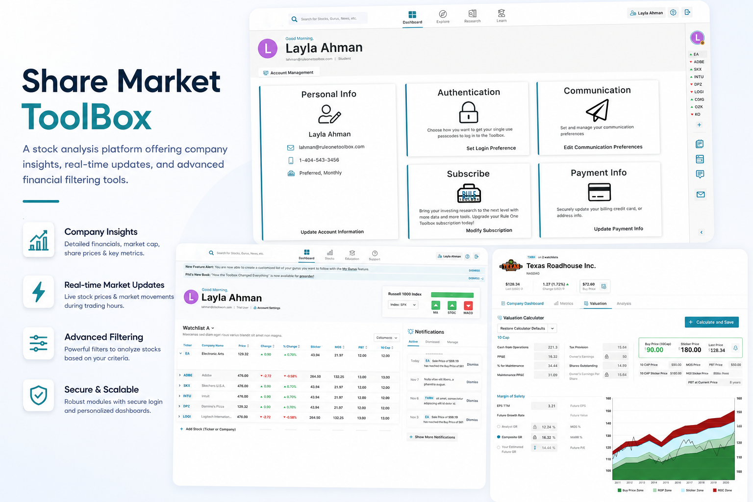 Share Market ToolBox preview